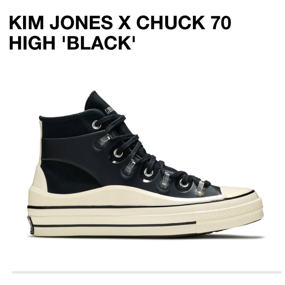 Kim jones black converse